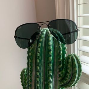 Ray Ban Sunglasses Black Aviators